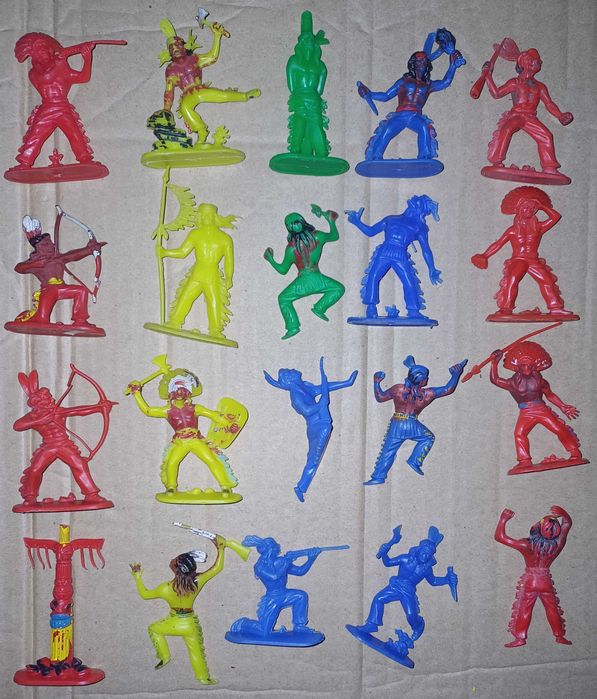 Colectie completa indieni cowboy Jean Hoefler WG