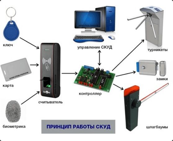 Установка видеонаблюдения, домофонов и систем контроля доступа (СКУД)