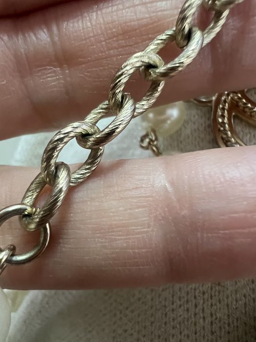Chanel колие  с перли
