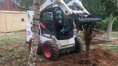 Услуги Ямобура Минипогрузчик бобкат