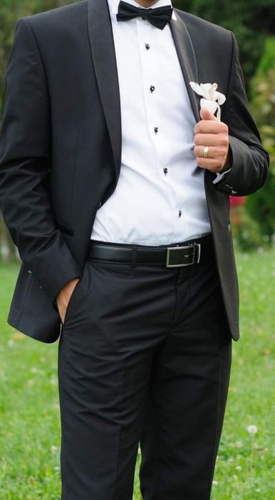 Costum Barbati Daniel Perry Culoare Negru