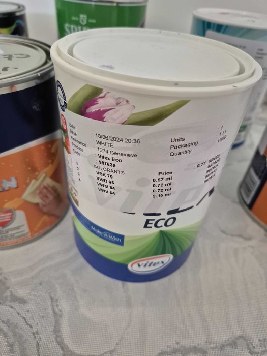 Интериорни Бои в Разични цветове