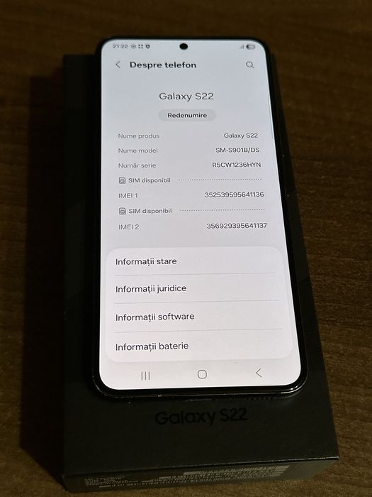 Samsung S22 128Gb FullBox
