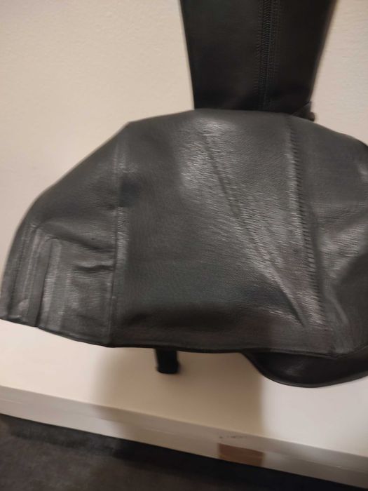 Cizme negre Gia Moretti piele naturala