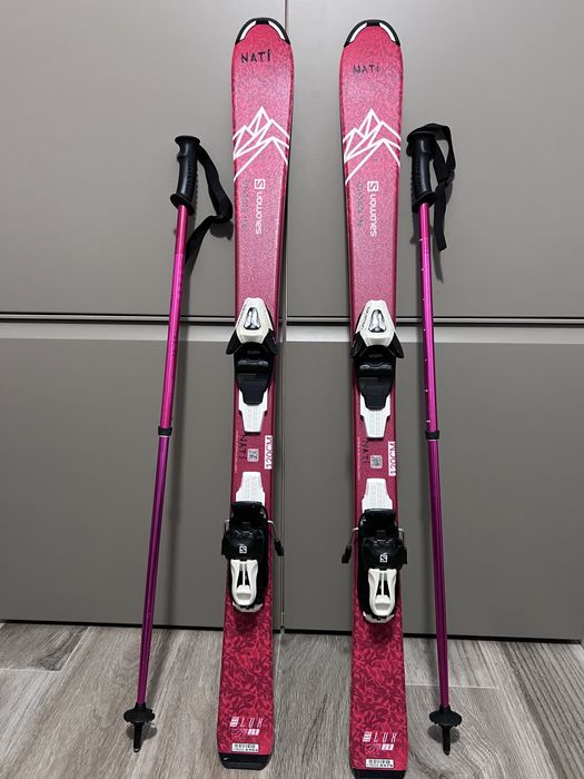 Schiuri salomon 120cm si bete 100cm pt  copii