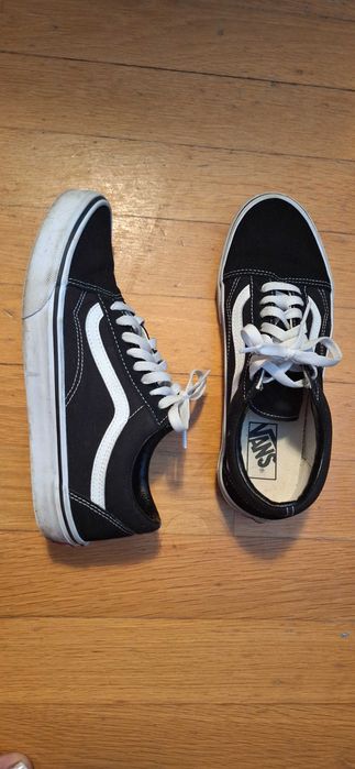 Кецове Vans, 41 номер, естествена кожа - велур.