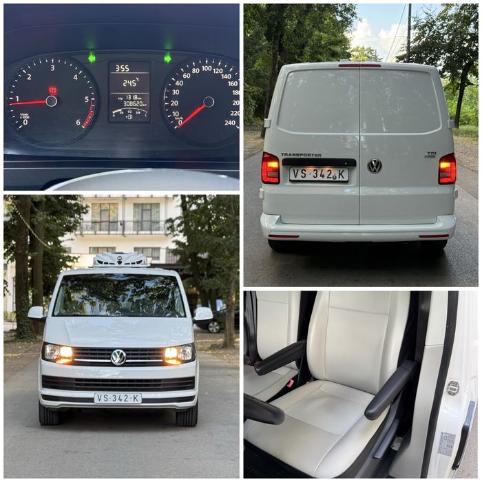 Volkswagen Transporter T6 T5 2016 2.0 140 cp 6 trepte manual Clima Navigatie CarPlay Izoterm Refrigerare Congelare Frigider Vito Caddy Dric