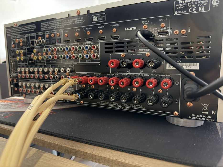 Marantz SR-7005,7.2,150W/192kHz/24biti,BurnBrawn ,Apple AirPlay