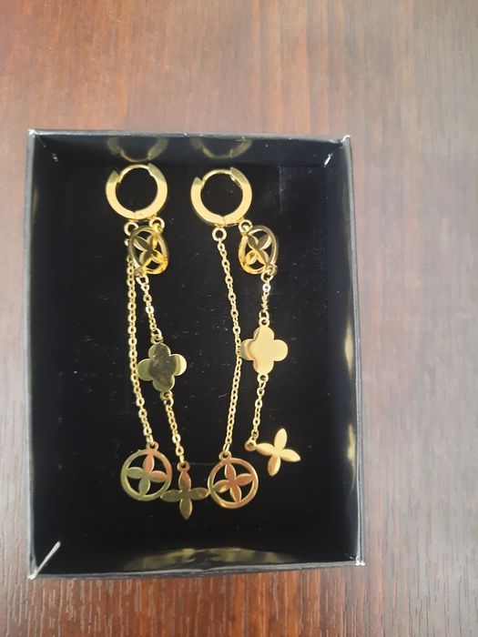 Срочно: Люкс Бижутерия серьги LOUIS VUITTON