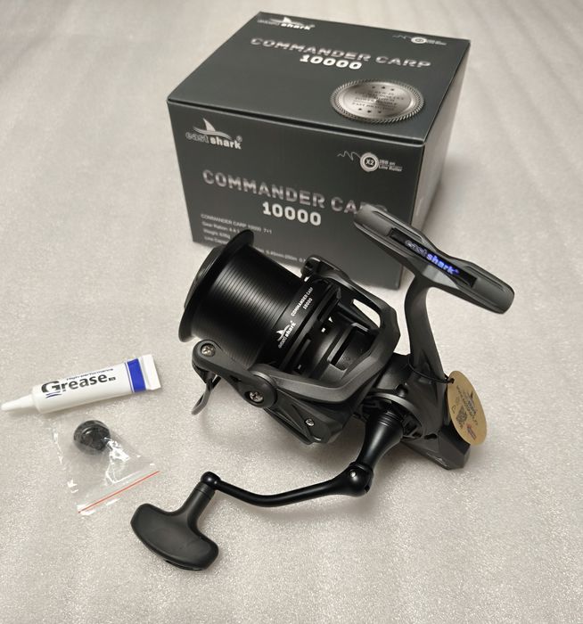 SET 4 Mulinete Eastshark COMMANDER CARP 10000 7+1RULMENTI NEW 2024