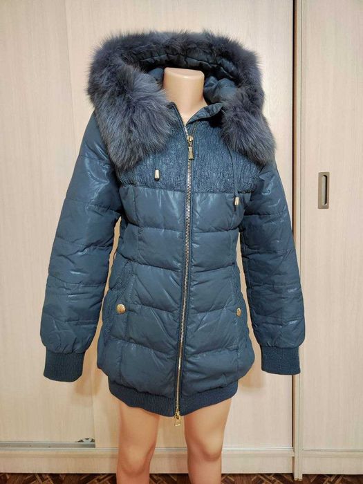 Пуховик БУ. Размер 38 - 40 турецкий.