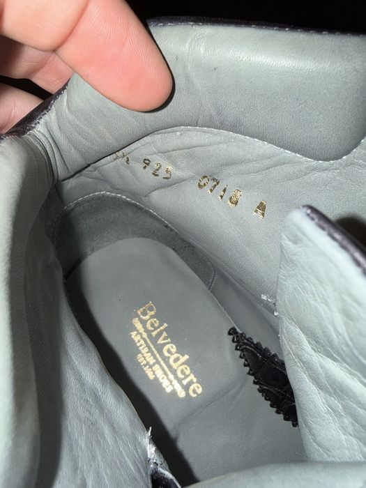 Ghete piele de aligator Belvedere Damian Artisan !OFERTA!