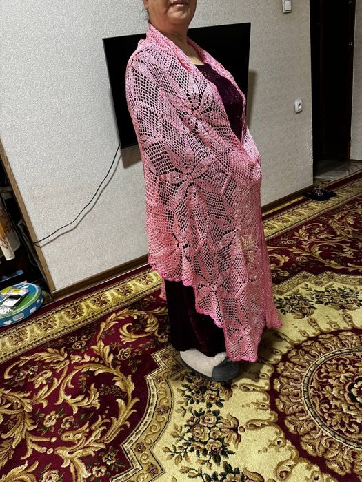 Продам ажурную шёлковую шаль