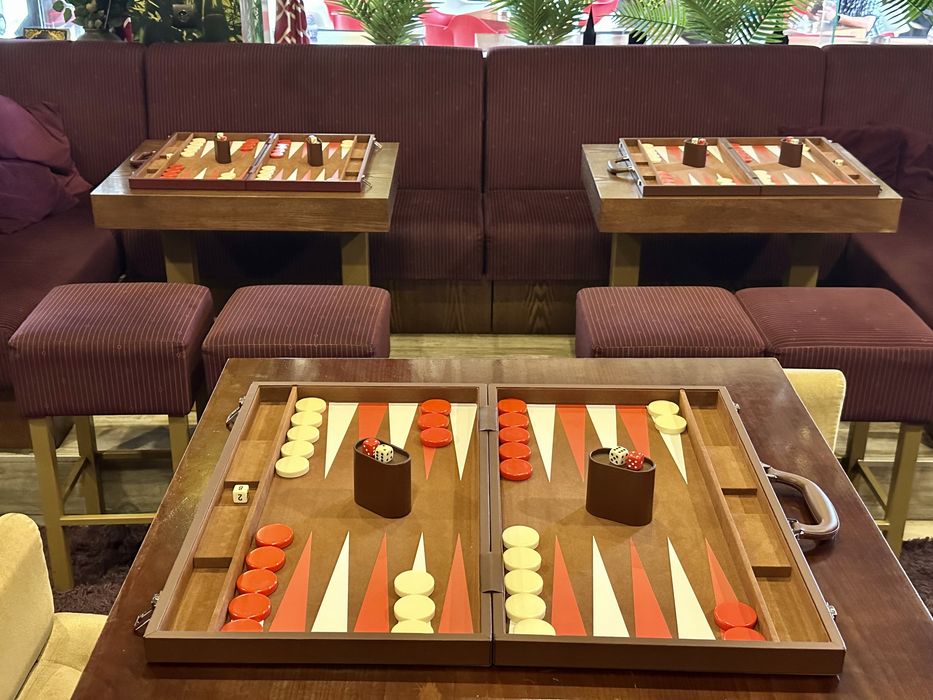 Табла за игра Backgammon професионална 53см