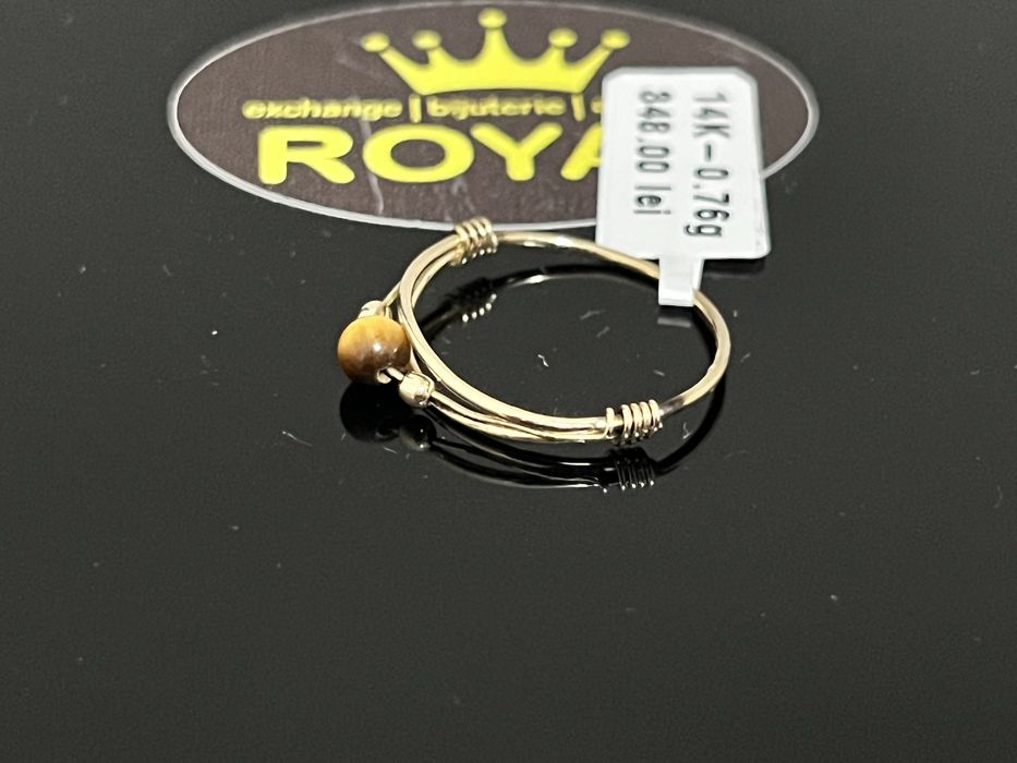 Bijuteria Royal CB : Inel aur 14k 585 0,76 gr