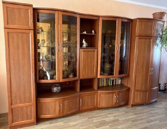 Стенка из натурального дерева ДУБ
