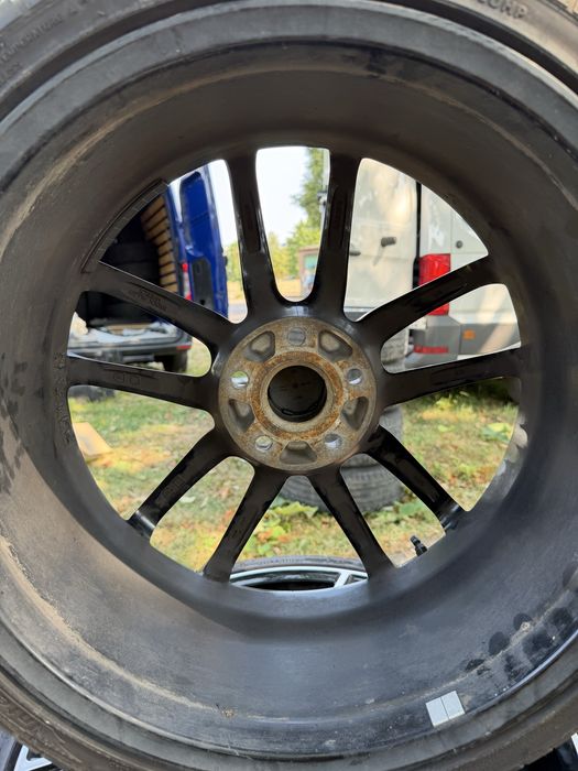 Jante Aliaj Brock B38 R19 5x112 + Anvelope Vară NOI 225/35 R19