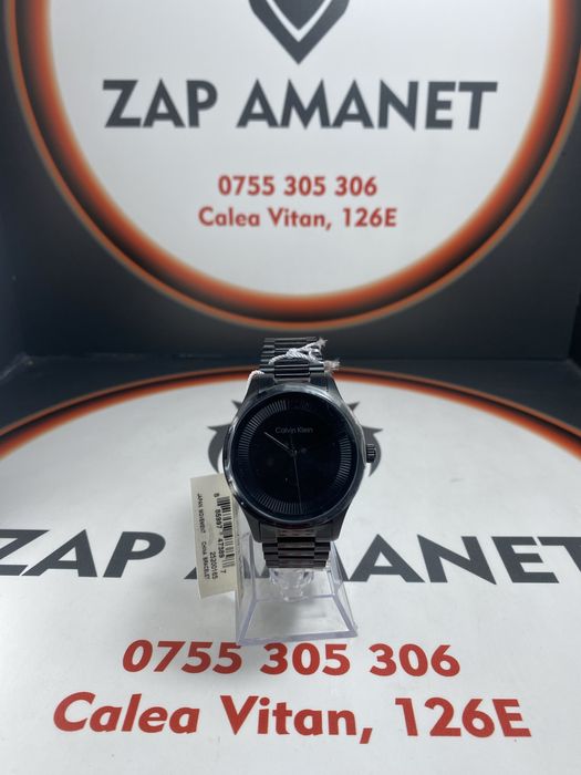 ZAP AMANET VITAN - Ceas Calvin Klein - Silver Blue