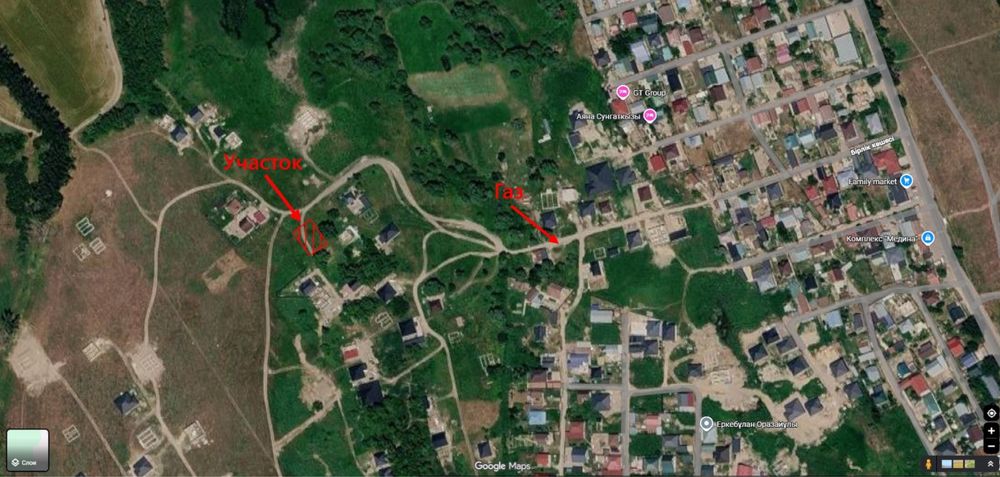 Продам участок 8 соток Карасайский район