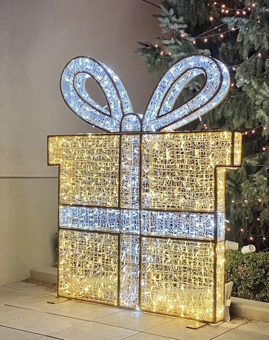 Новогодние светящиеся фигуры изготовление по вашему дизайну