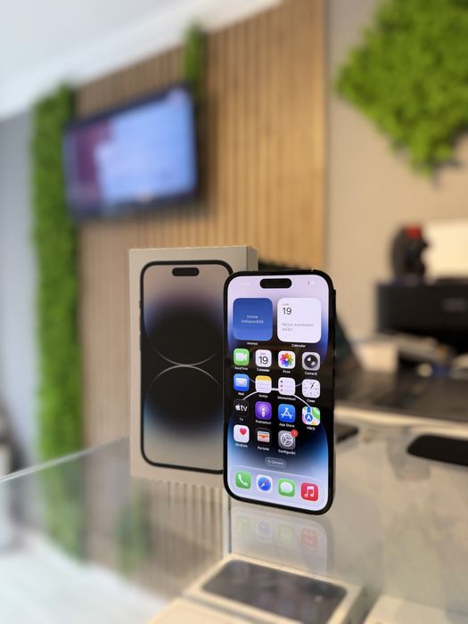 **ATS GSM**iPhone 14  Pro 128GB Black / Baterie93% /Garantie