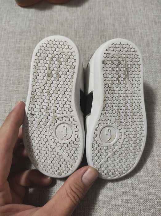 Бебешки обувки Polo Ralph Lauren в бяло 22 номер