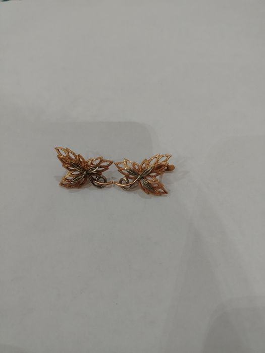 Кленовый лист, серьги СССР 583