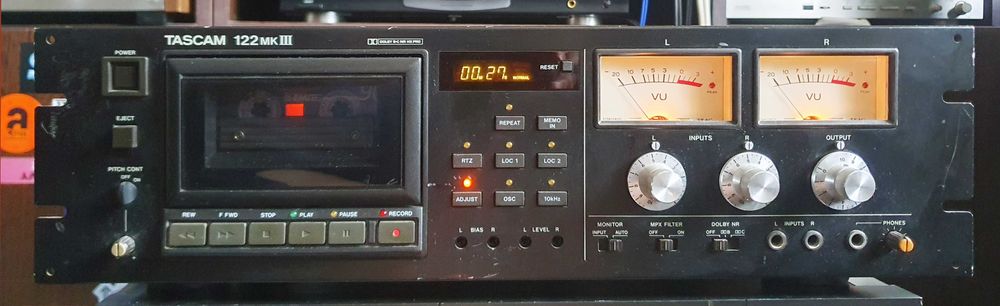 Casetofon deck Tascam 122 MkIII
