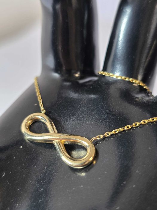 Lănțișor din aur 14K cu pandantiv infinit – 2,43 g