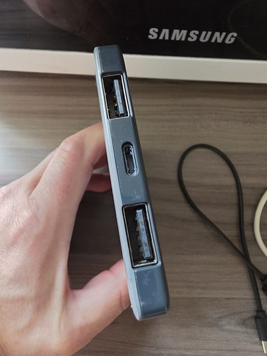 Външна батерия Canyon 5000 mAh slim