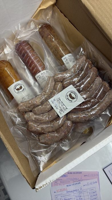 Натуральные колбасы из 100% мясо