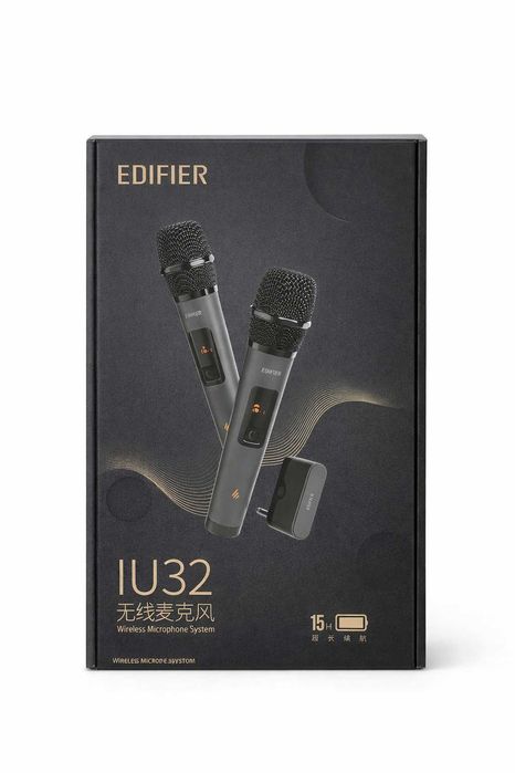 Edifier IU32 — Беспроводные Микрофоны до 15 ч. Есть доставка