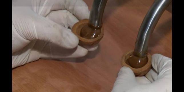 Дозатор.Пишириклага opешка,трубочка,кекс,круосан начинка уради.