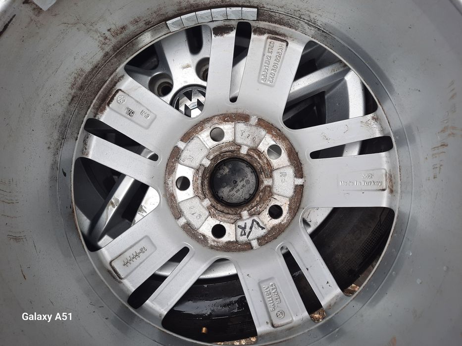 Ляти джанти с гуми 5×112,16цола, фолксваген