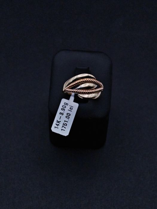 Bijuteria Royal inel din aur 14k 3.90 gr