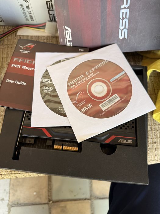 Коллекционный PCI-E SSD ASUS ROG RAIDR Express 240GB (Full Box)