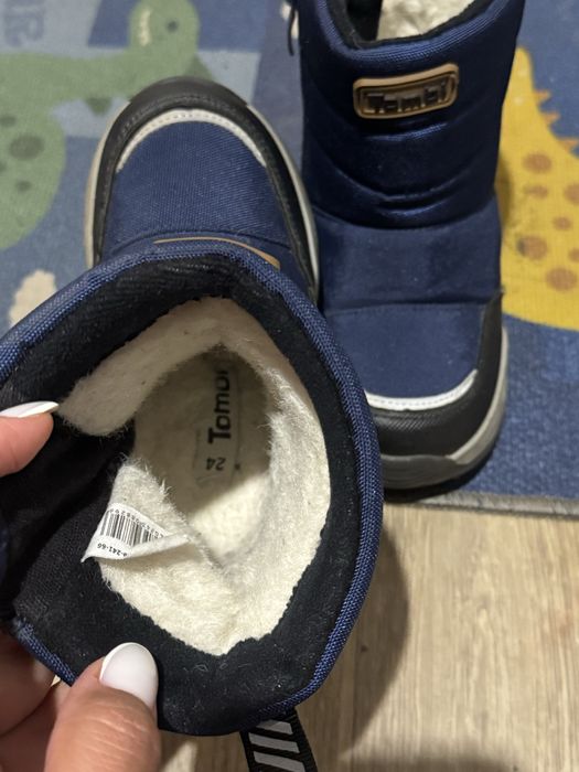 Сапоги зимние на мальчика