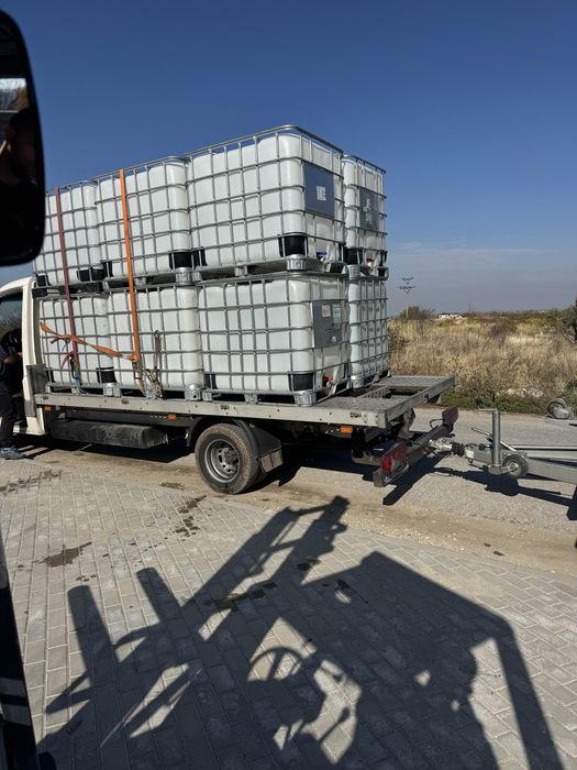 Бидони 1000 литра 1 тон съдове за вода гориво вино цистерна