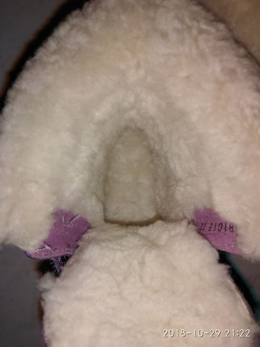 Сапожки зимние для девочки