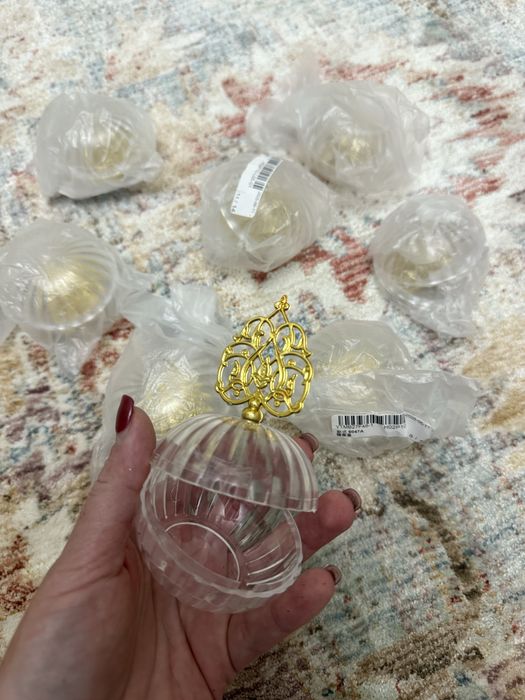 Бомбоньерки шкатулочки для мелочи пластик