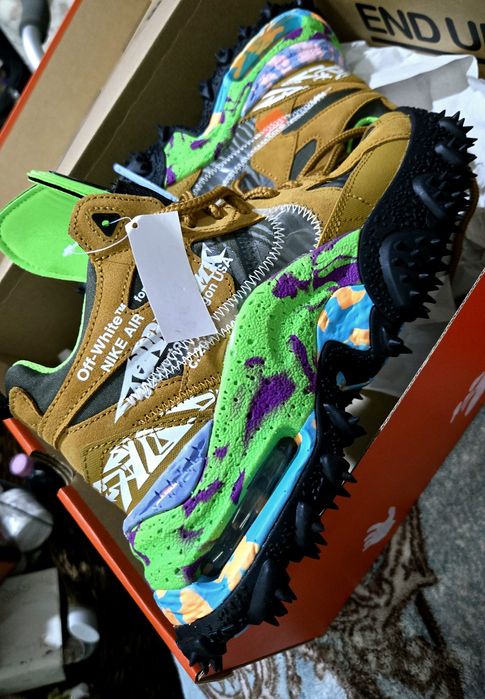 Nike Off White Air Terra  Forma жестоки оригинални дамски сникърси 38.