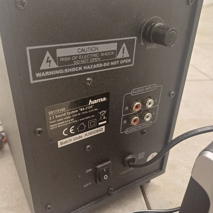 Hama Sistem boxe 2.1