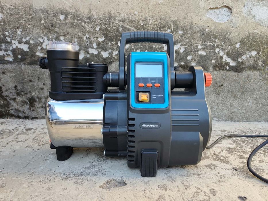 Gardena 6000/6E LCD INOX напълно автоматична помпа за вода