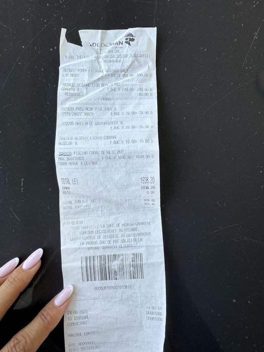 Piscina cu cadru metalic