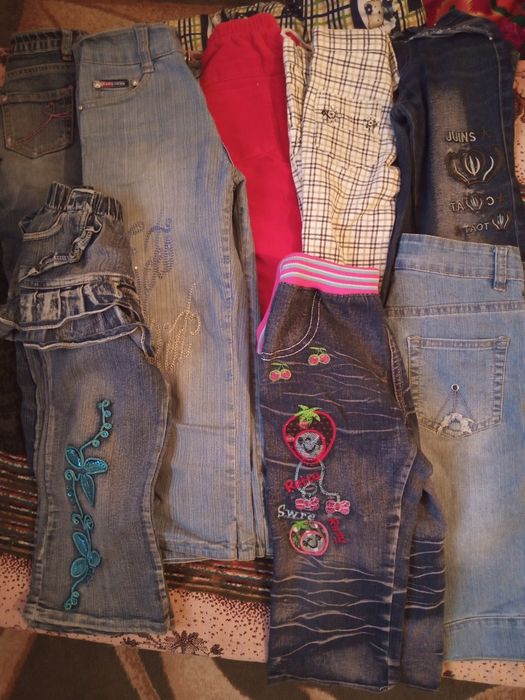 Одежда для девочек ( парка, куртки, брюки)