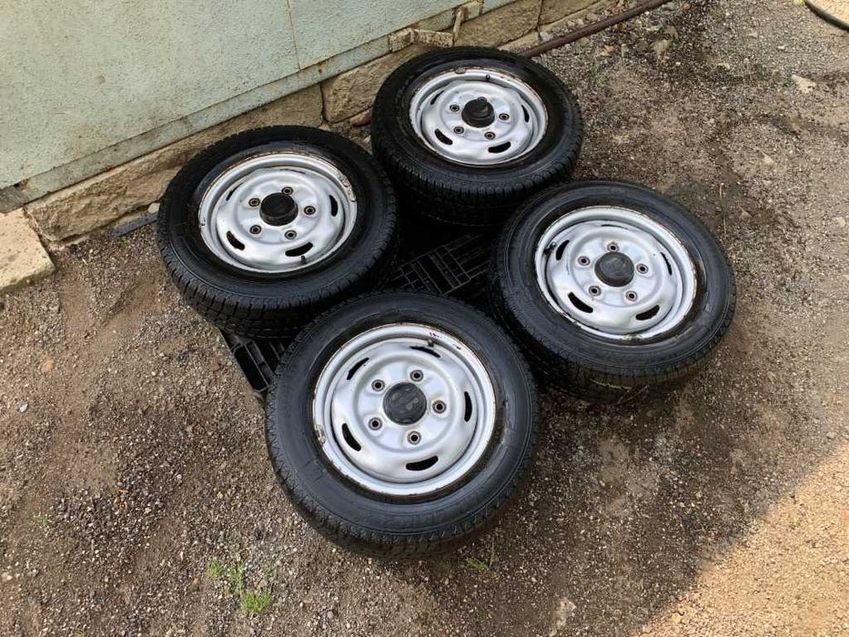 Джанти + ЗИМНИ ГУМИ 195/70/15C 15 5x160 за БУС Ford Transit(2000-2024)