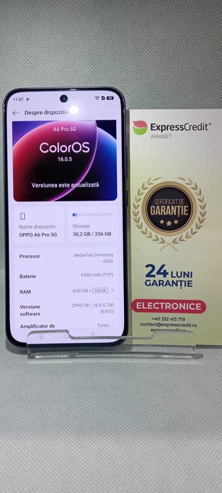 Oppo A6 Pro (Ag18 Tutora b.28598) Garantie 2 ani!