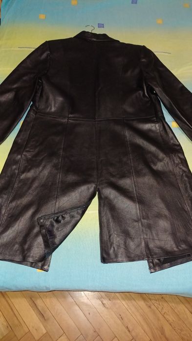 Кожено манто от естествена кожа