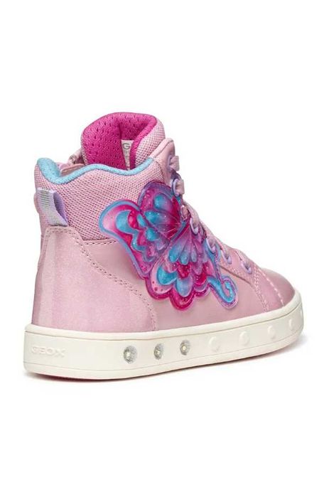 Детски блестящи и светещи маратонки Geox SKYLIN, размер 28