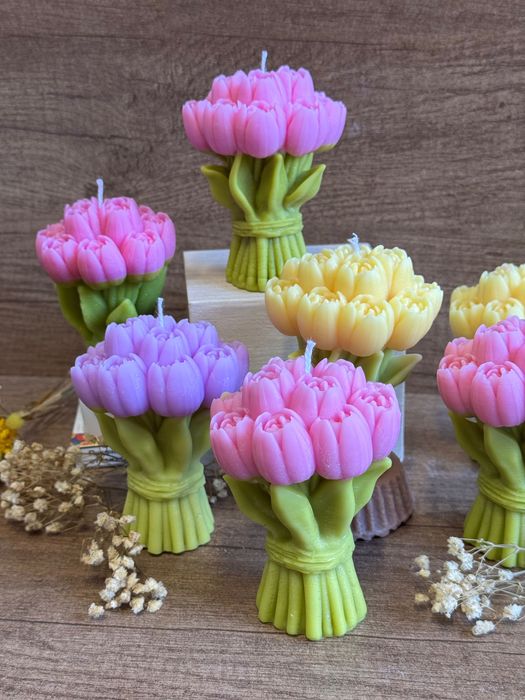 Букетчета за 8 март